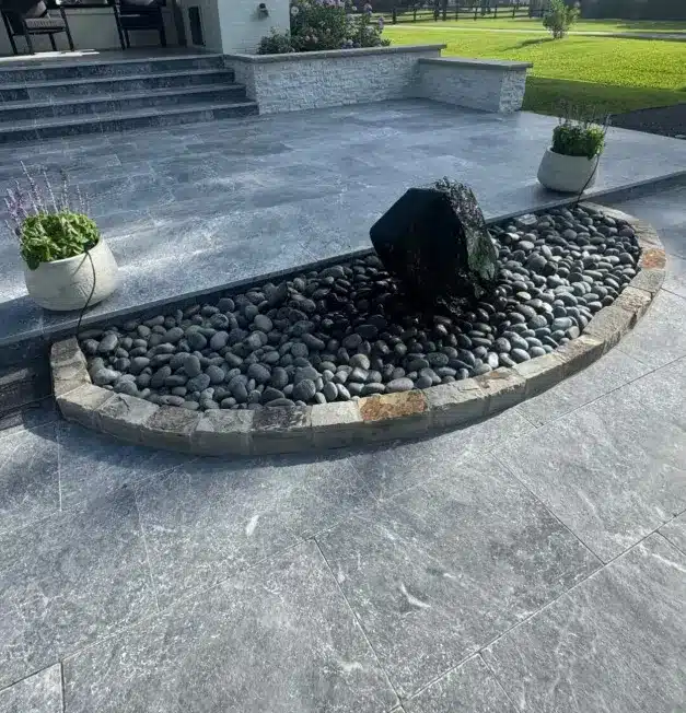 Custom Stamped Concrete Patios and Decorative Flatwork in Dallas
