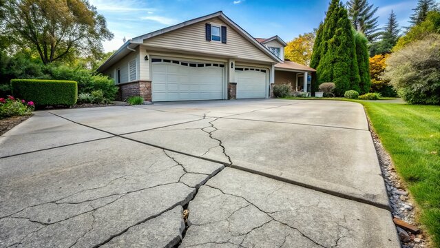 Freeing a Trapped SUV from a Shattered Lakewood Driveway