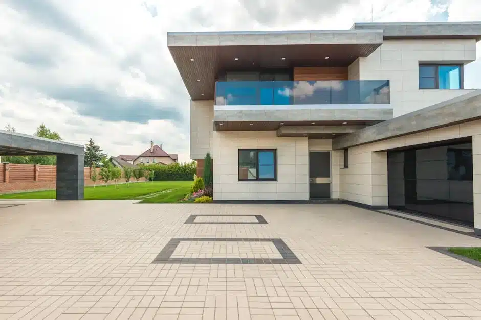 expert concrete driveway cost dallas team at work by Urban Concrete & Construction